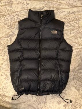 The North Face Black Vest. Size Small